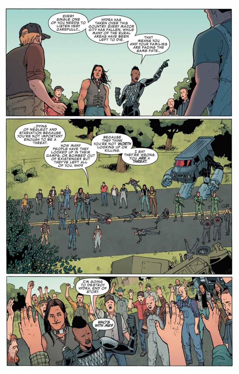 Illustration for article titled Occupy Avengers Pulls Off Incredibly Risky Move